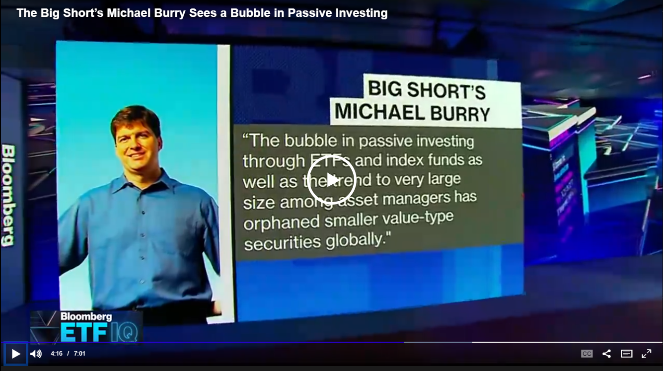 Michael Burry (The Big Short): Er Is Een ETF Bubbel - Value Jagers